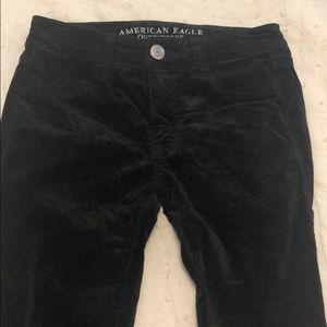 Black Velvet Jeggings
